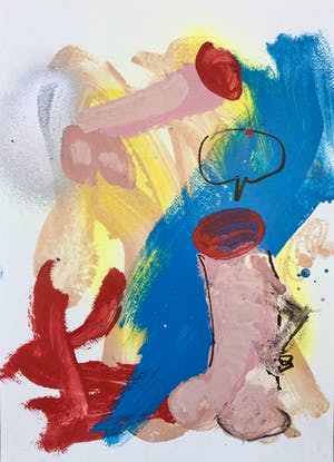 Peter Klashorst - Lullig Schilderij kopen? Bied vanaf 1!