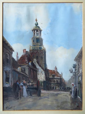 Adriaan Terhell - Dorpsgezicht kopen? Bied vanaf 55!