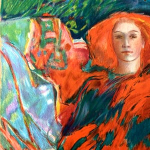 Claudia Steine - Lady in Red I kopen? Bied vanaf 25!