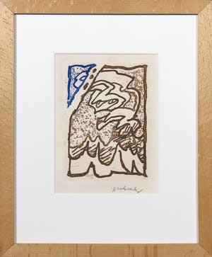 Pierre Alechinsky - Aquatint, Maint corps de chambres - Ingelijst kopen? Bied vanaf 300!