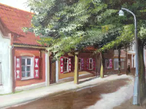 Lois Kapr - Dorpsstraatje kopen? Bied vanaf 120!