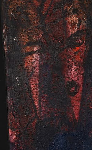 Niet of onleesbaar gesigneerd - Acryl op doek, Bali (Zeer Groot!) kopen? Bied vanaf 10!