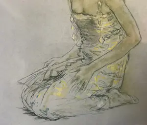 Willem Gerard Hofker - Balinees meisje gekleed in een Kabaya kopen? Bied vanaf 75!