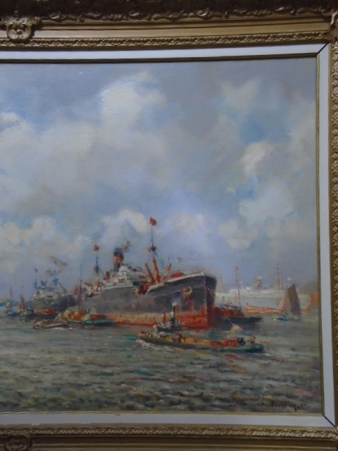 Evert Moll - Havengezicht, Rotterdam kopen? Bied vanaf 1225!