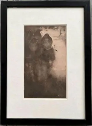Jan Mankes - Originele Heliogravure Lijsters in Avondstemming 1923 kopen? Bied vanaf 120!
