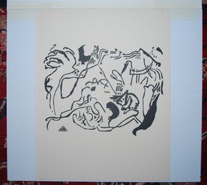 Vasili Kandinsky - Klänge: Jüngster Tag - houtsnede kopen? Bied vanaf 75!