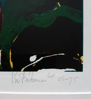 Kees van Bohemen - Jan Janssen, zeefdruk (mooi ingelijst) kopen? Bied vanaf 250!