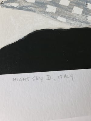 Ronald Boonacker - Night sky 2 en 3 - gesigneerd - E/A kopen? Bied vanaf 1!