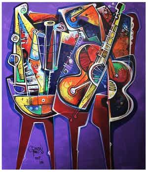 Simeon Gonzales - Guitarra Y Flauta verkocht voor € 595!