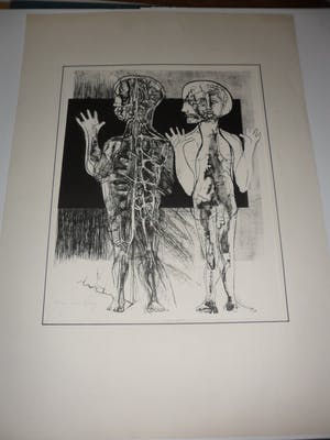 Aat Verhoog - Zonder Titel - Litho - 75/100 - Gesigneerd kopen? Bied vanaf 30!
