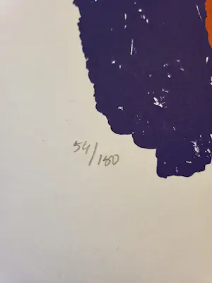 Herman Brood - De Gezegende / Brazilian God - nieuw - 54/150 - gesigneerd kopen? Bied vanaf 185!