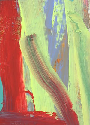 Ton Biermans - Acryl op papier, Lot van drie voorstellingen kopen? Bied vanaf 1!