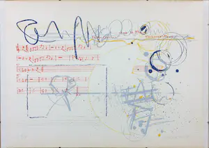 Sam Middleton - Zeefdruk, Zonder titel - Ingelijst kopen? Bied vanaf 100!