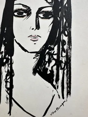 Kees van Dongen - Pochoir - Espagnole 1925 kopen? Bied vanaf 375!