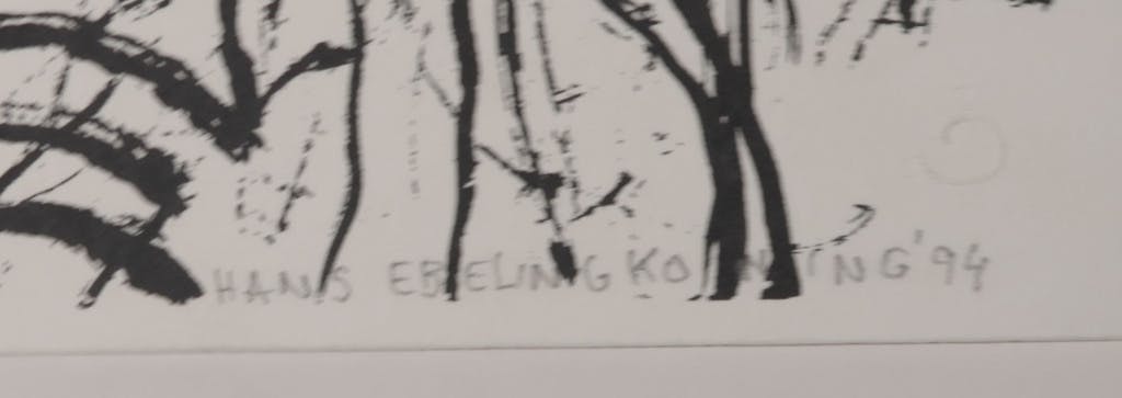 Hans Ebeling Koning - Hans Ebeling Koning: Litho, Z.T.  kopen? Bied vanaf 1!