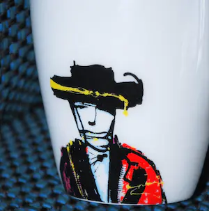 Herman Brood - groot bewaarblik, 2 boeken, serviesgoed kopen? Bied vanaf 50!