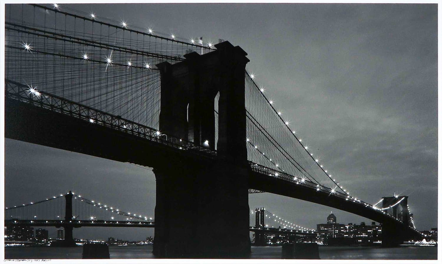 Teun Voeten - Fotografie, Brooklyn and Manhattan Bridge NYC kopen? Bied vanaf 40!