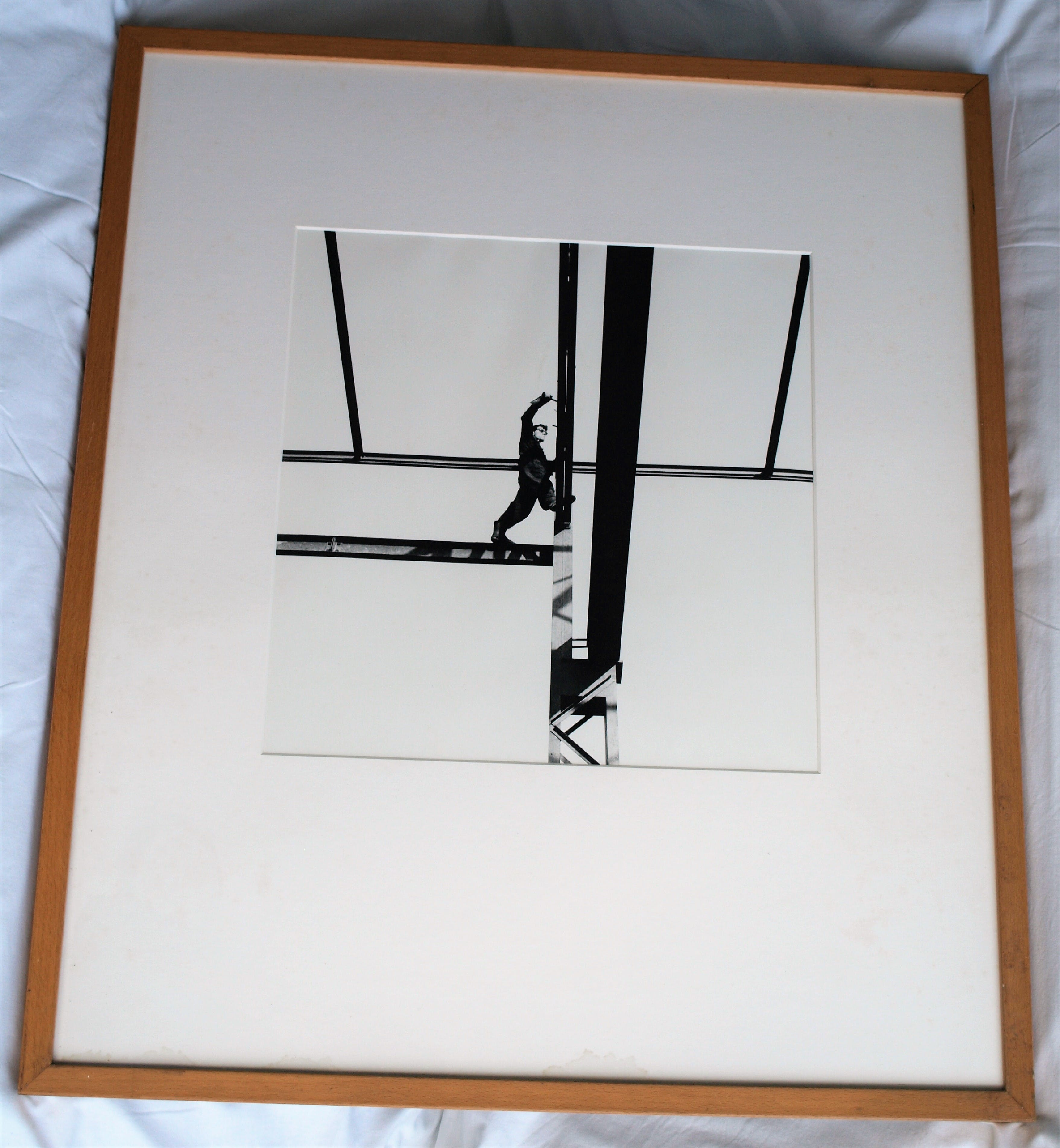 Steef Zoetmulder - Foto , Constructiewerker - gesigneerd & ingelijst – 1961 / 2001  kopen? Bied vanaf 125!