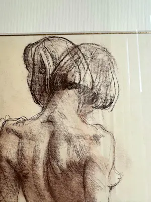 Alexander Repka - Rugaanzicht van een vrouw in beweging kopen? Bied vanaf 100!
