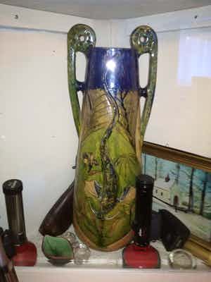 Niet of onleesbaar gesigneerd - Bredens aardwerk verkocht voor € 1!