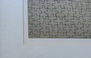 Ada Breedveld - BABY-PUZZEL (STIJL M.C. ESCHER) / KLEURETS / 45x38cm / KADER / SIG / 1981 kopen? Bied vanaf 10!