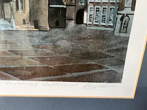 Leo Wisselink - Binnenhof 'De Ridderzaal' kopen? Bied vanaf 100!