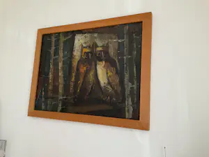 Willem Chabot - Rustende uilen kopen? Bied vanaf 700!