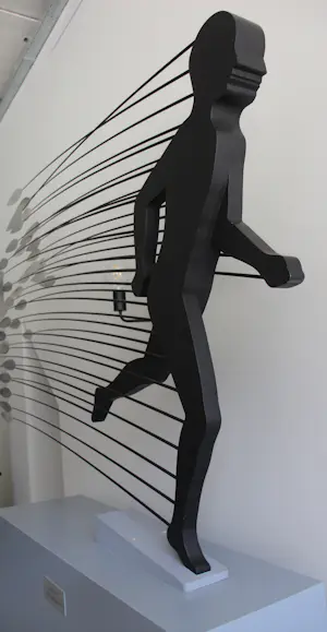 Jeroen Henneman - Sculptuur: L'idée Fixe - 1982 kopen? Bied vanaf 3995!