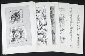 Jan Schoonhoven - Complete portfolio met 12 zeefdrukken, Formatie kopen? Bied vanaf 2400!