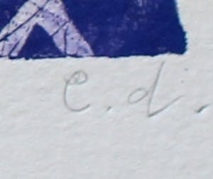 Arja van den Berg - Ets - 1994 kopen? Bied vanaf 45!