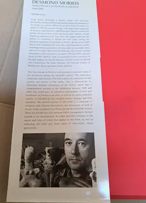 Desmond Morris - Desmond Morris Analytical Catalogue Raisonne 1944-2000 kopen? Bied vanaf 50!