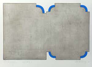 Henk Huig - Orientaals I, aquatint ets verkocht voor € 40!