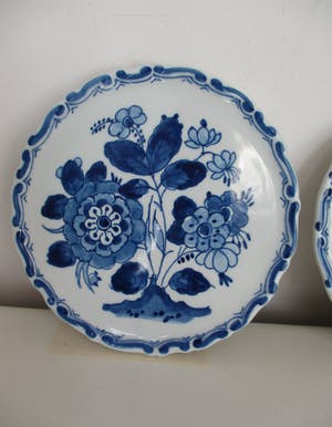 Potterie Oud Delft - 5 potterie objecten kopen? Bied vanaf 35!