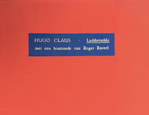 Roger Raveel - Ludduvuddu - kleurenhoutsnede - 1990 - gesigneerd kopen? Bied vanaf 1000!