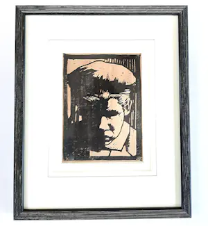 Buy Johannes Mulders - Drie lino/houtsneden in expressieve stijl? Bid from 45!