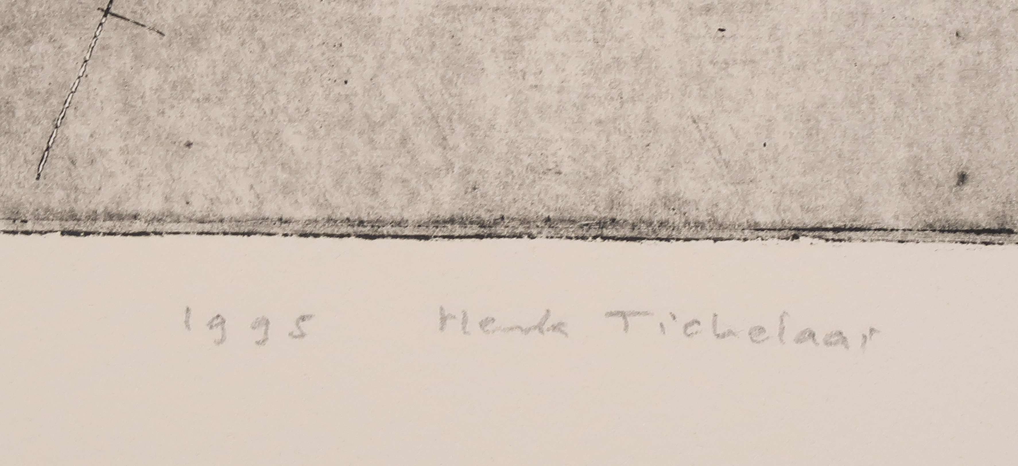 Henk Tichelaar - Droge naald, Atelier kopen? Bied vanaf 1!