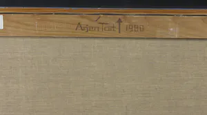 Arjen Toet - Acryl op doek, Zonder titel - Ingelijst kopen? Bied vanaf 80!