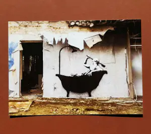 Banksy - FCK PTN! - 2 sets kopen? Bied vanaf 150!