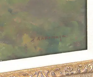 Jan Akkeringa - Landschap met grazende koeien kopen? Bied vanaf 1250!