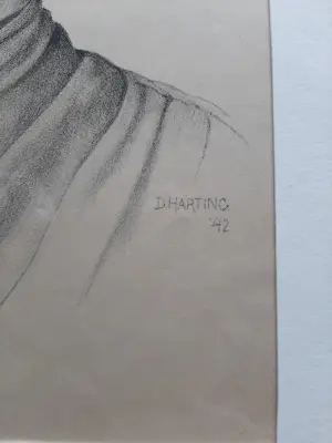 Dirk Harting - Litho, Wilhelmina kopen? Bied vanaf 20!