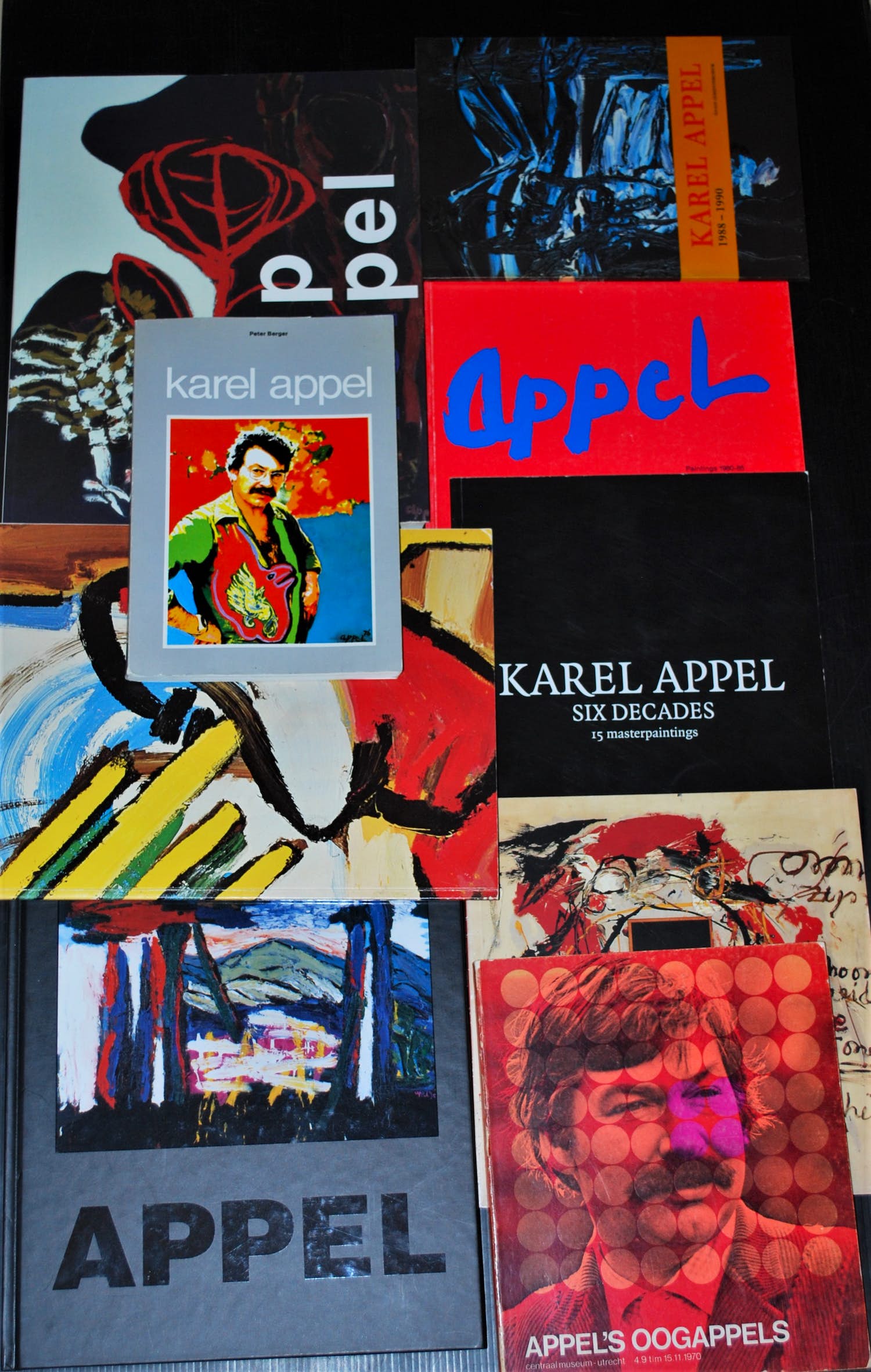 Karel Appel - Lot met 9 uitgaves/boekwerken kopen? Bied vanaf 60!