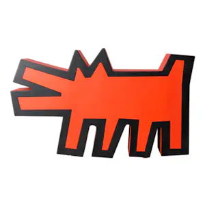 Keith Haring - Medicom Barking Dog Statue Red kopen? Bied vanaf 600!