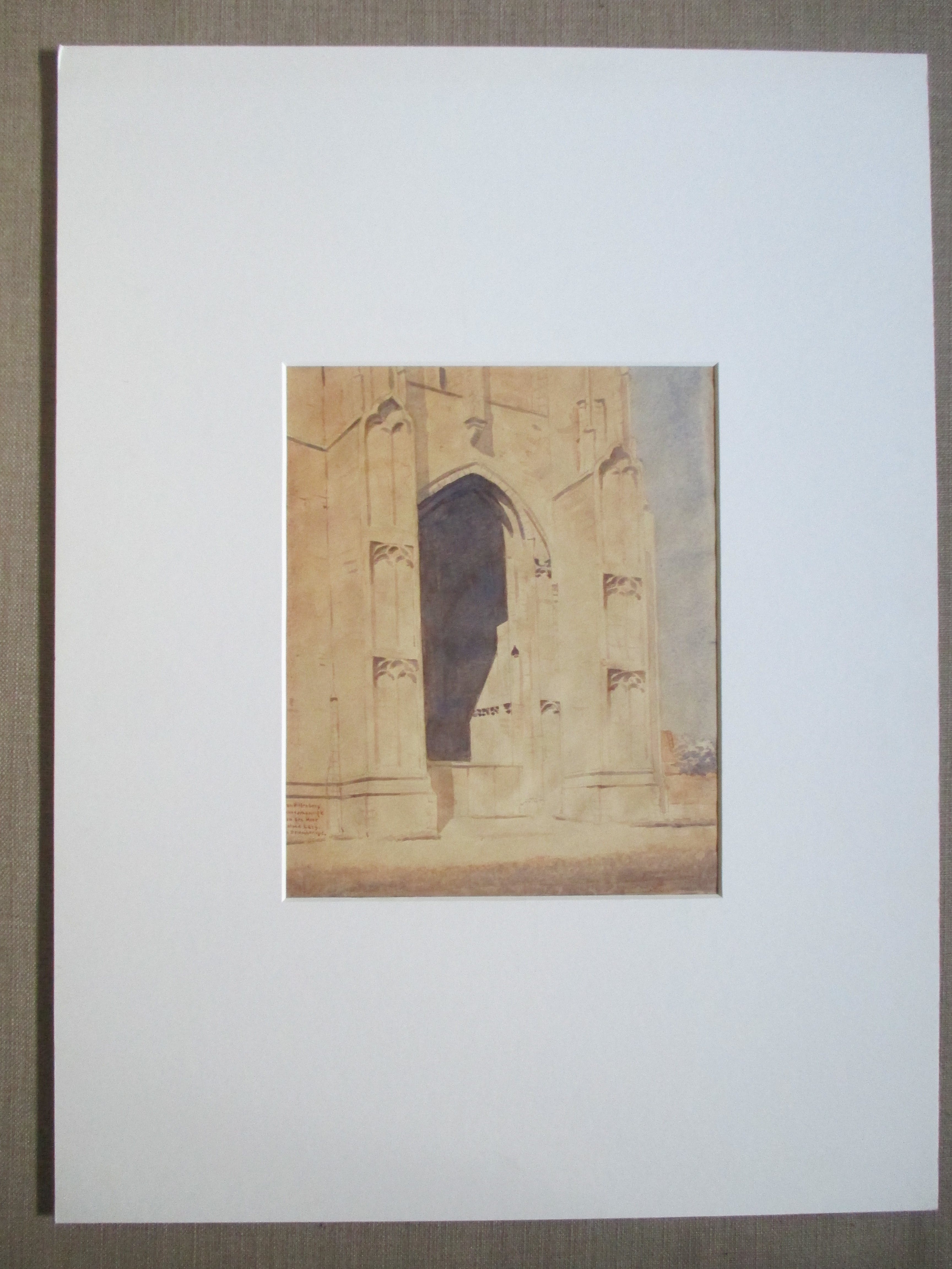 Jan Wittenberg - Aquarel kopen? Bied vanaf 100!