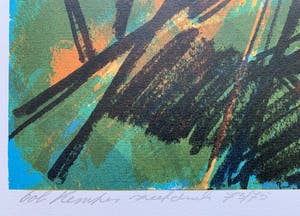 Bob Kemper - kleurenzeefdruk | 'Brandtoren II' | 1988 kopen? Bied vanaf 50!