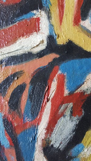 Dirkjan Ribbeling - acryl op doek, gesigneerd kopen? Bied vanaf 145!