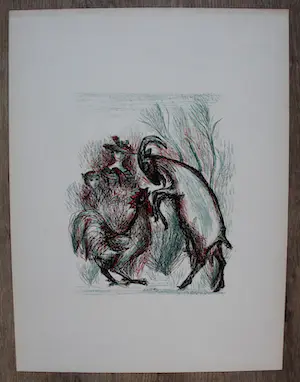 Kees Andrea - Litho: Bok en Haan kopen? Bied vanaf 35!