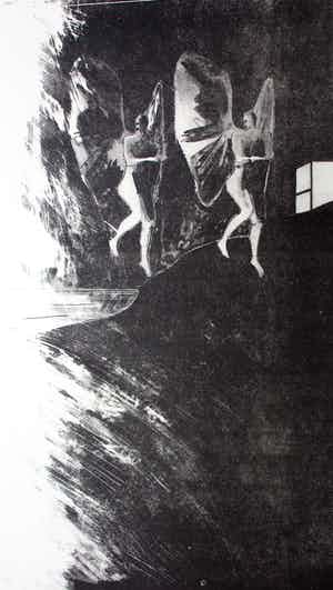 Hannes Postma - Litho - 1975 verkocht voor € 45!