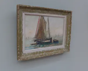 Marcel Catelein - Vissersloep met bijboot op kalm water kopen? Bied vanaf 35!