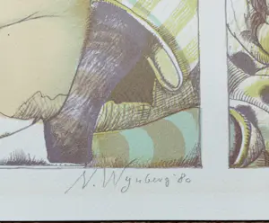 Nicolaas Wijnberg - Ontbijt voor een muze, litho kopen? Bied vanaf 55!