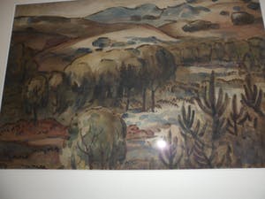 Willem Klijn - Aquarel. "Duinlandschap" . kopen? Bied vanaf 45!